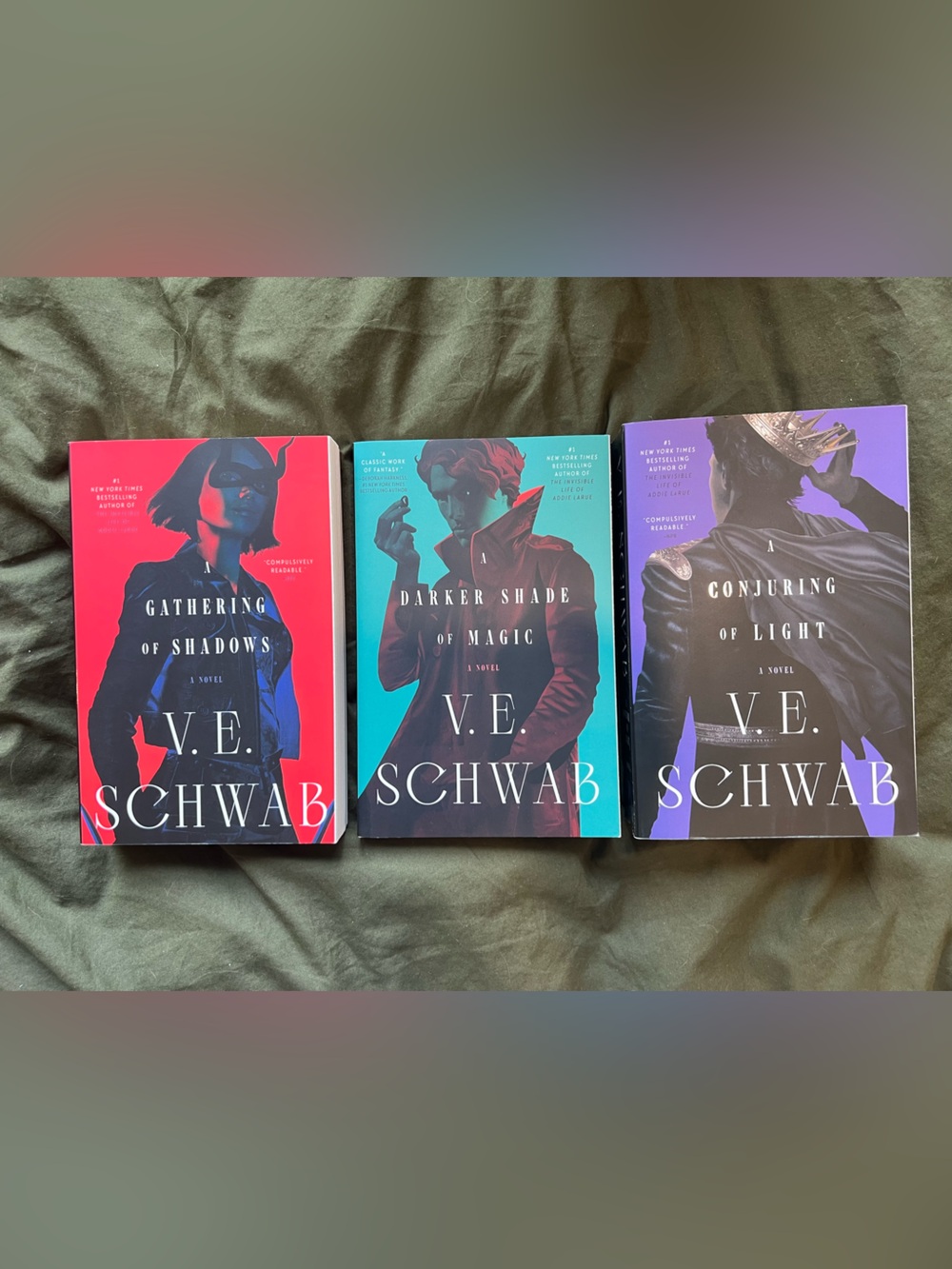 V.E. Schwab Shades of Magic Trilogy Book Set